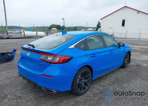 2024 Honda Civic Sport Touring из США, поврежденный, VIN 19XFL1H83RE018367